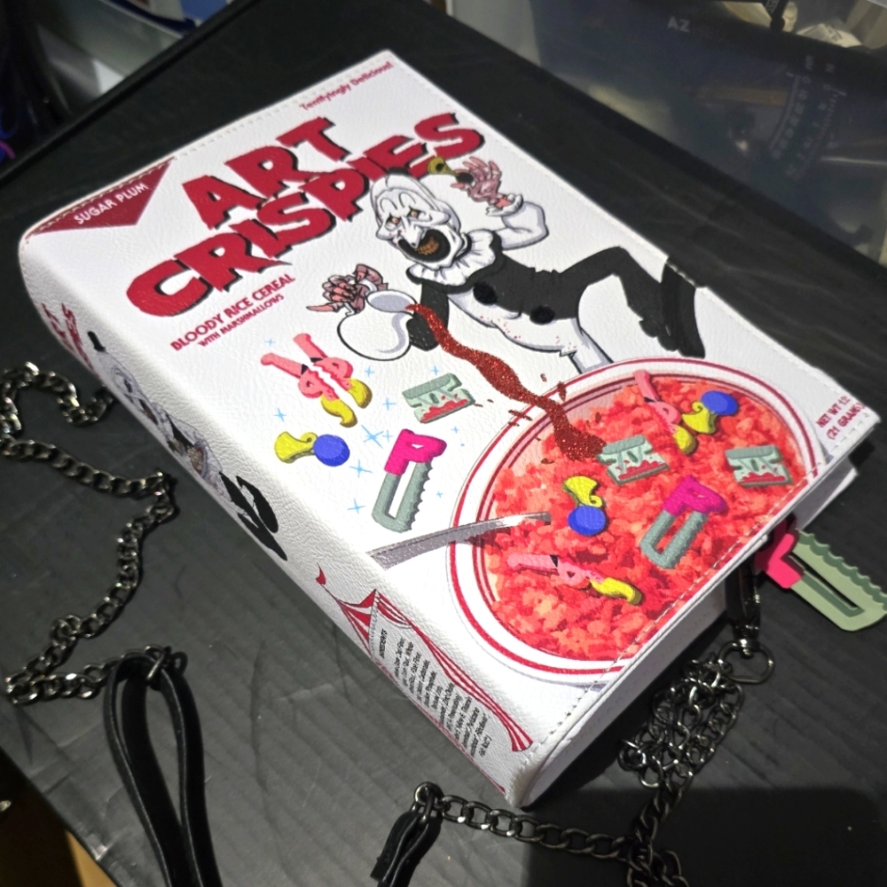 Spirit Halloween The Terrifier Cereal Bag